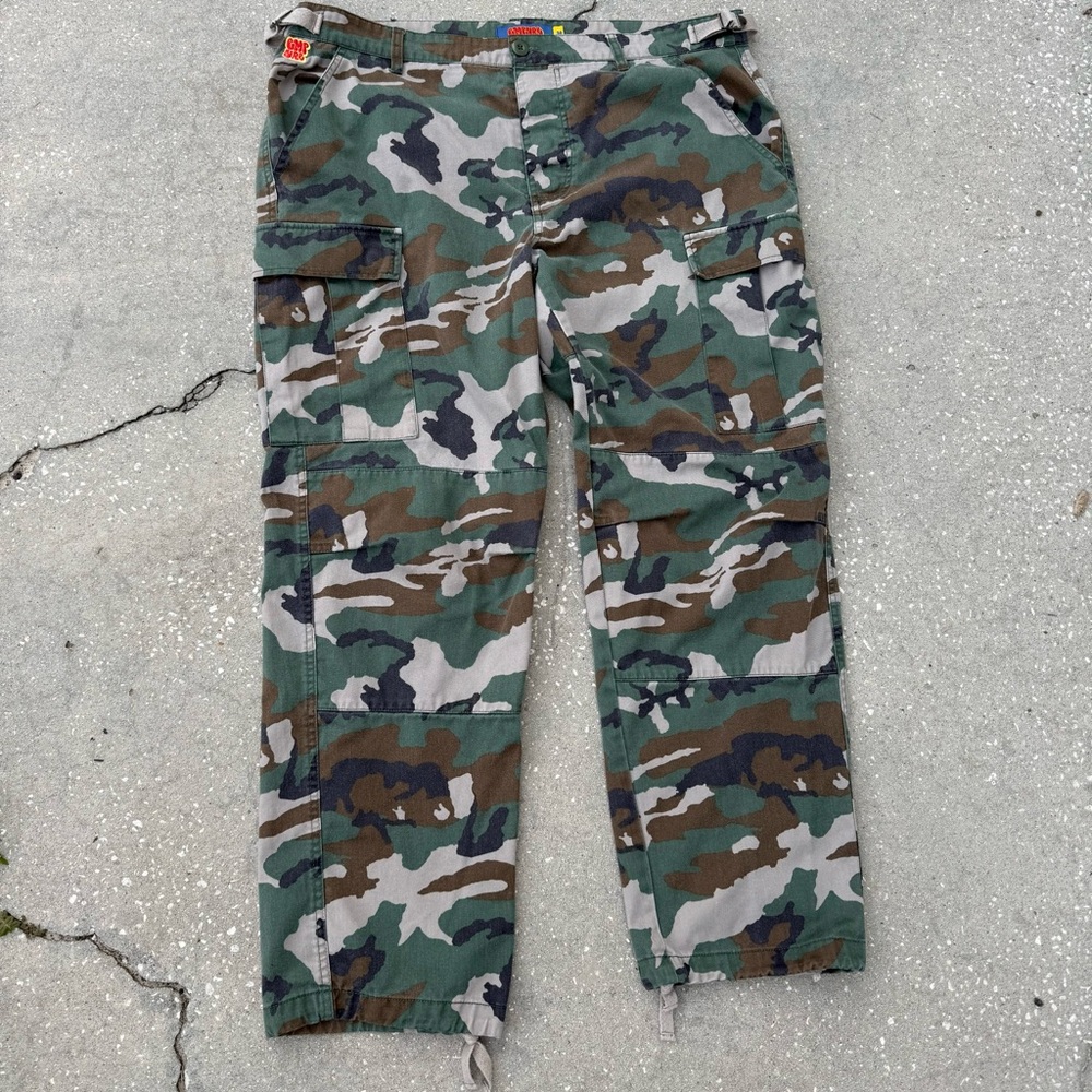 Empyre Green Camouflage Cargo Pants